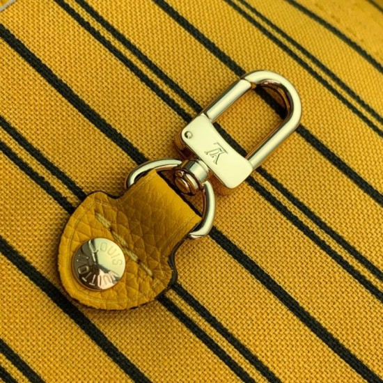 Luxury Replica LV Monogram Inside Out Neverfull MM Shoulder Bag M12708 Yellow Knockoff Mirror Quality Replica LV Monogram Inside Out Neverfull MM Shoulder Bag M12708 Yellow Clone