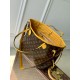 Luxury Replica LV Monogram Inside Out Neverfull MM Shoulder Bag M12708 Yellow Knockoff Mirror Quality Replica LV Monogram Inside Out Neverfull MM Shoulder Bag M12708 Yellow Clone