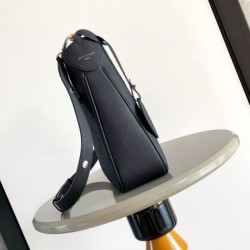 Luxury Replica Louis Vuitton All Around MM Bag M14617 Black Knockoff Mirror Quality Replica Louis Vuitton All Around MM Bag M14617 Black Clone