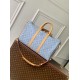 Mirror Quality Replica Louis Vuitton Keepall Bandoulière 45 Bag M25334 Sky Blue Clone