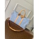 Mirror Quality Replica Louis Vuitton Keepall Bandoulière 45 Bag M25334 Sky Blue Clone