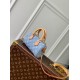 Mirror Quality Replica Louis Vuitton Nano Speedy Denim Bag M11212 Blue Clone