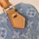 Mirror Quality Replica Louis Vuitton Nano Speedy Denim Bag M11212 Blue Clone