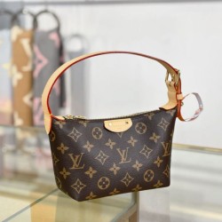 Mirror Quality Replica Louis Vuitton Pochette Hills Bag M27509 Brown Clone
