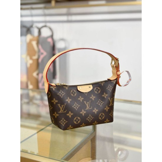 Mirror Quality Replica Louis Vuitton Pochette Hills Bag M27509 Brown Clone