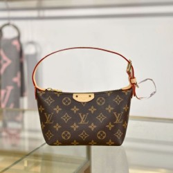 Mirror Quality Replica Louis Vuitton Pochette Hills Bag M27509 Brown Clone