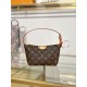 Mirror Quality Replica Louis Vuitton Pochette Hills Bag M27509 Brown Clone