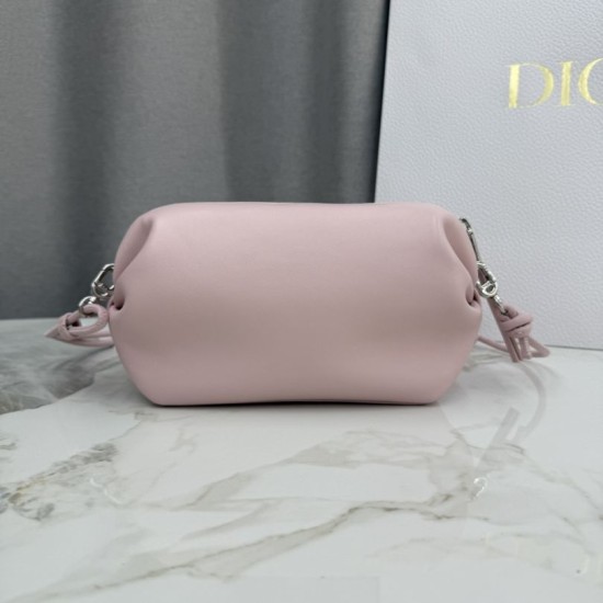 Mirror Quality Replica Dior Bow Pochette Pink Clone