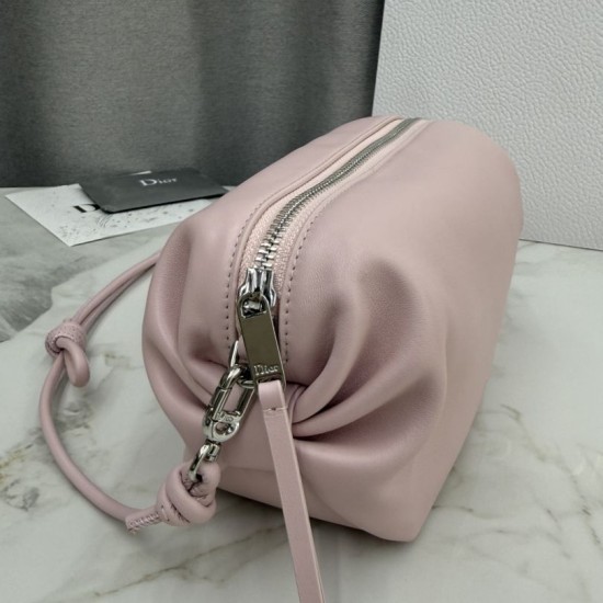 Mirror Quality Replica Dior Bow Pochette Pink Clone