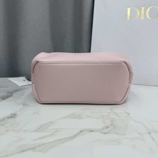 Mirror Quality Replica Dior Bow Pochette Pink Clone