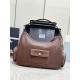 Luxury Replica Prada medium shoulder bag washed 1BC276 brown Knockoff Mirror Quality Replica Prada medium shoulder bag washed 1BC276 brown Clone