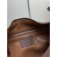 Luxury Replica Prada medium shoulder bag washed 1BC276 brown Knockoff Mirror Quality Replica Prada medium shoulder bag washed 1BC276 brown Clone