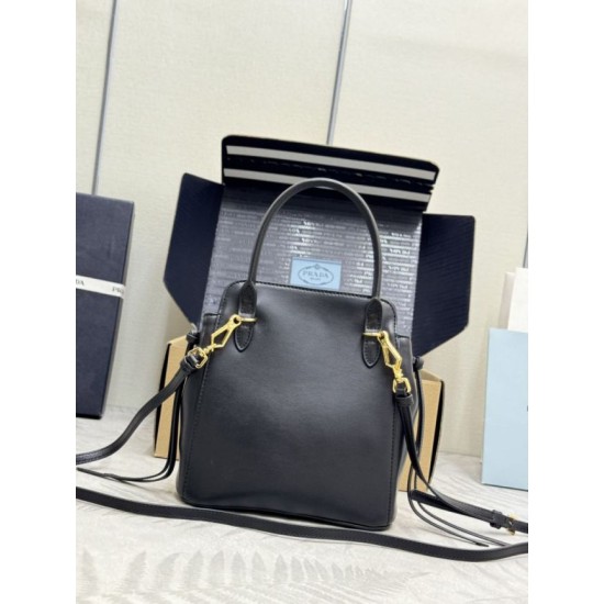 Mirror Quality Replica Prada Carry 1BA496 Mini Tote Bag in Black Clone