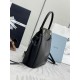 Mirror Quality Replica Prada Carry 1BA496 Mini Tote Bag in Black Clone