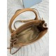 Mirror Quality Replica Prada Carry 1BA496 Mini Tote Bag in Brown Clone