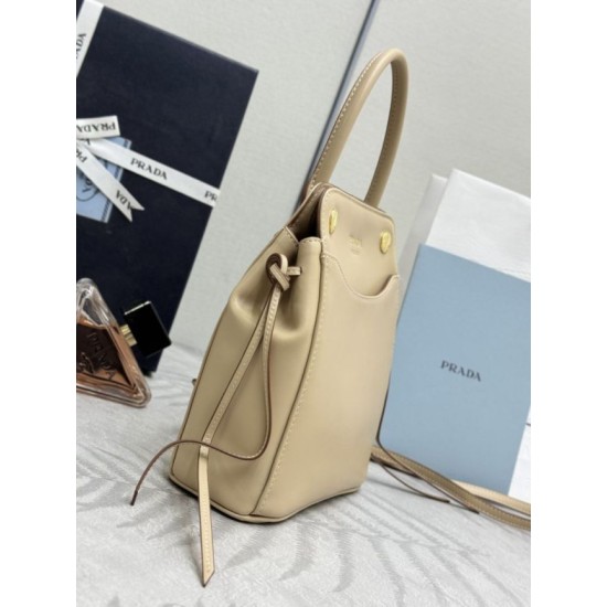 Mirror Quality Replica Prada Carry 1BA496 Mini Tote Bag in Cameo Clone