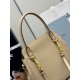 Mirror Quality Replica Prada Carry 1BA496 Mini Tote Bag in Cameo Clone