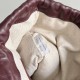 Luxury Replica Bottega Veneta Intrecciato Drawstring Bags in Burgundy Knockoff Mirror Quality Replica Bottega Veneta Intrecciato Drawstring Bags in Burgundy Clone