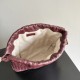 Luxury Replica Bottega Veneta Intrecciato Drawstring Bags in Burgundy Knockoff Mirror Quality Replica Bottega Veneta Intrecciato Drawstring Bags in Burgundy Clone