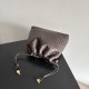Luxury Replica Bottega Veneta Intrecciato Drawstring Bags in Coffee Knockoff Mirror Quality Replica Bottega Veneta Intrecciato Drawstring Bags in Coffee Clone