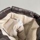 Luxury Replica Bottega Veneta Intrecciato Drawstring Bags in Coffee Knockoff Mirror Quality Replica Bottega Veneta Intrecciato Drawstring Bags in Coffee Clone