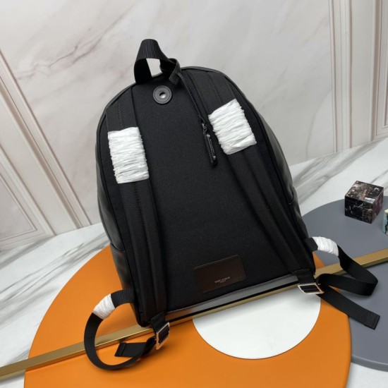 Luxury Replica YSL Saint Laurent City Backpack in Black Matte Leather Knockoff Mirror Quality Replica YSL Saint Laurent City Backpack in Black Matte Leather Clone