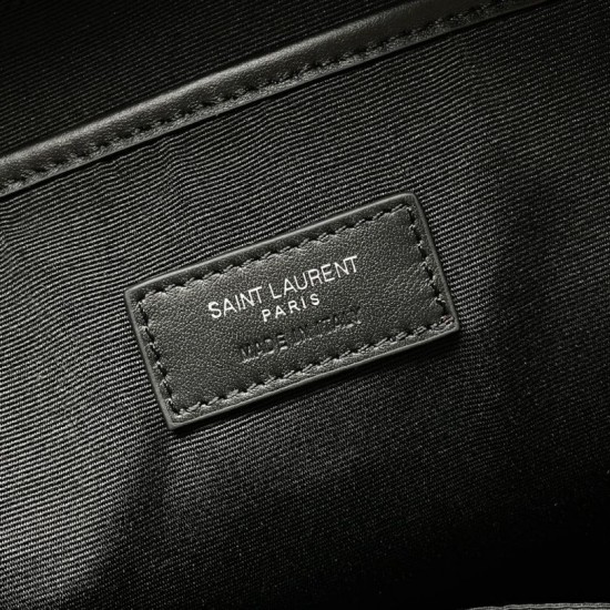 Luxury Replica YSL Saint Laurent City Backpack in Black Matte Leather Knockoff Mirror Quality Replica YSL Saint Laurent City Backpack in Black Matte Leather Clone