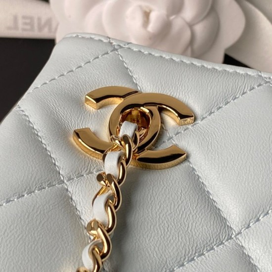 Luxury Replica Chanel 26S Small Tote Bag AS6248 Blue Knockoff Mirror Quality Replica Chanel 26S Small Tote Bag AS6248 Blue Clone