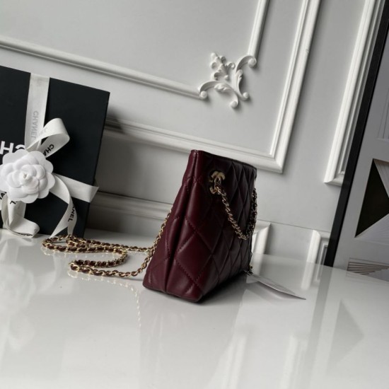 Luxury Replica Chanel 26S Small Tote Bag AS6248 Burgundy Knockoff Mirror Quality Replica Chanel 26S Small Tote Bag AS6248 Burgundy Clone