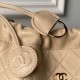Luxury Replica Chanel 25 Quilted Drawstring Bucket Bag AP5317 Apricot Knockoff Mirror Quality Replica Chanel 25 Quilted Drawstring Bucket Bag AP5317 Apricot Clone