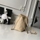 Luxury Replica Chanel 25 Quilted Drawstring Bucket Bag AP5317 Apricot Knockoff Mirror Quality Replica Chanel 25 Quilted Drawstring Bucket Bag AP5317 Apricot Clone