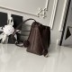 Luxury Replica Chanel 25 Quilted Drawstring Bucket Bag AP5317 Coffee Knockoff Mirror Quality Replica Chanel 25 Quilted Drawstring Bucket Bag AP5317 Coffee Clone