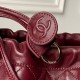 Luxury Replica Chanel 25 Quilted Drawstring Bucket Bag AP5317 Burgundy Knockoff Mirror Quality Replica Chanel 25 Quilted Drawstring Bucket Bag AP5317 Burgundy Clone