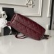 Luxury Replica Chanel 25 Quilted Drawstring Bucket Bag AP5317 Burgundy Knockoff Mirror Quality Replica Chanel 25 Quilted Drawstring Bucket Bag AP5317 Burgundy Clone