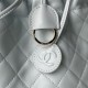 Luxury Replica Chanel 25 Quilted Drawstring Bucket Bag AP5317 Blue Knockoff Mirror Quality Replica Chanel 25 Quilted Drawstring Bucket Bag AP5317 Blue Clone