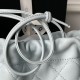 Luxury Replica Chanel 25 Quilted Drawstring Bucket Bag AP5317 Blue Knockoff Mirror Quality Replica Chanel 25 Quilted Drawstring Bucket Bag AP5317 Blue Clone