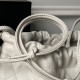Luxury Replica Chanel 25 Quilted Drawstring Bucket Bag AP5317 White Knockoff Mirror Quality Replica Chanel 25 Quilted Drawstring Bucket Bag AP5317 White Clone