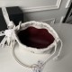 Luxury Replica Chanel 25 Quilted Drawstring Bucket Bag AP5317 White Knockoff Mirror Quality Replica Chanel 25 Quilted Drawstring Bucket Bag AP5317 White Clone
