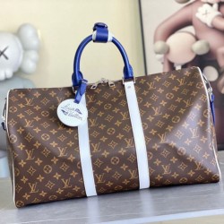 Mirror Quality Replica Louis Vuitton Keepall Bandoulière 50 Travel Bag M28161 Clone
