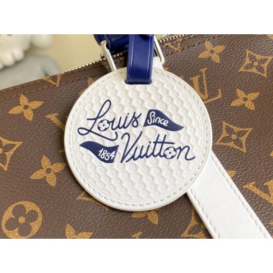Mirror Quality Replica Louis Vuitton Keepall Bandoulière 50 Travel Bag M28161 Clone