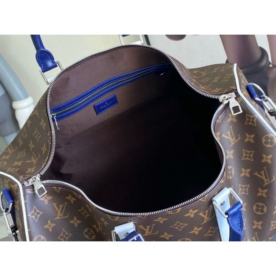 Mirror Quality Replica Louis Vuitton Keepall Bandoulière 50 Travel Bag M28161 Clone