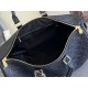 Luxury Replica Louis Vuitton Keepall Bandoulière 45 Handbag M26460 Black Knockoff Mirror Quality Replica Louis Vuitton Keepall Bandoulière 45 Handbag M26460 Black Clone