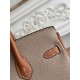Mirror Quality Replica Hermès Birkin Bag 25cm/30cm Two-Tone Togo Leather Brown/Gray Clone