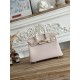 Mirror Quality Replica Hermès Birkin Bag 25cm/30cm Two-Tone Togo Leather Pink/White Clone