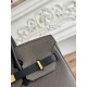 Mirror Quality Replica Hermès Birkin Bag 25cm/30cm Two-Tone Togo Leather Etoupe/Black Clone