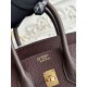 Mirror Quality Replica Hermès Birkin Bag 25cm/30cm Two-Tone Togo Leather Burgundy Clone