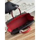 Mirror Quality Replica Hermès Birkin Bag 25cm/30cm Two-Tone Togo Leather Black/Red Clone