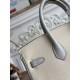 Mirror Quality Replica Hermès Birkin Bag 25cm/30cm Two-Tone Togo Leather White/Blue Clone
