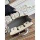 Mirror Quality Replica Hermès Birkin Bag 25cm/30cm Two-Tone Togo Leather White/Blue Clone