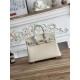 Mirror Quality Replica Hermès Birkin Bag 25cm/30cm Two-Tone Togo Leather White/Blue Clone